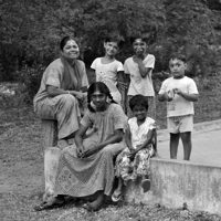 Famille indienne, Tamil Nadu