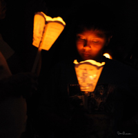 Symbole de Lourdes : la lumière