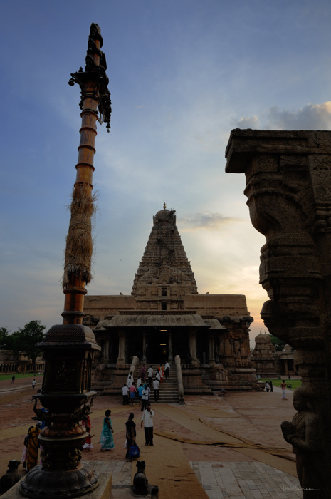 Thanjavur et fidèles hindous