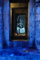 Divinité du temple de Tanjore, Inde