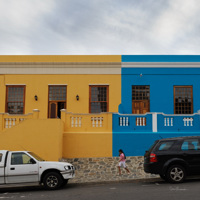 Le Cap, quartier coloré de Bo-Kaap