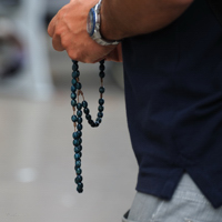 Symbole de Lourdes : la prière