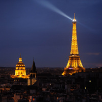 Tour Eiffel, Invalides et Saint-Germain des prés.