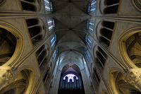 Voûtes de la Cathédrale Notre-Dame de Paris, et Grand-Orgue